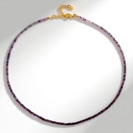 Collana in argento con Spinello Porpora Mahege