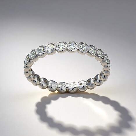 Anello in argento con Peridoto