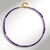 Collana in argento con Ametista Uruguay