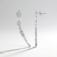 Orecchini in argento con Zircone