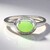 Anello in argento con Crisoprasio