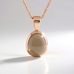 Collana in argento con Quarzo Fumè (Adela Silber)