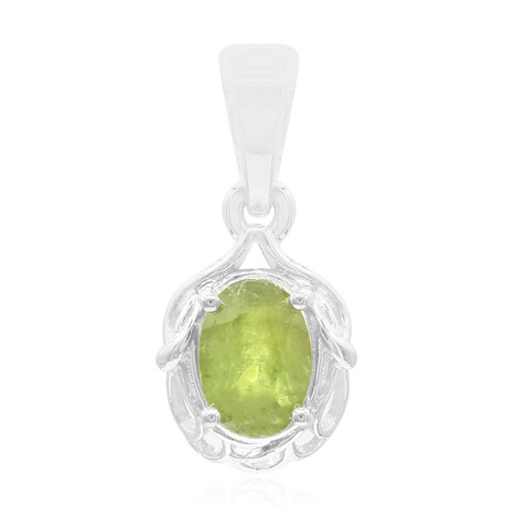 Namibia-Demantoid-Silberanhänger