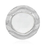 Ciondolo in argento con Topazio Bianco (MONOSONO COLLECTION)