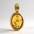 Ciondolo in argento con Ambra Baltica Cognac (dagen)