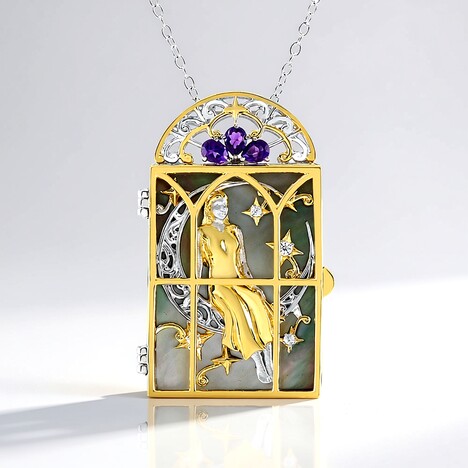 Collana in argento con Madreperla (Gems en Vogue)