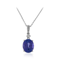 Collier en or et Tanzanite AAA (CIRARI)