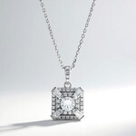 Collana in oro con Diamante SI2 (H) (CIRARI)