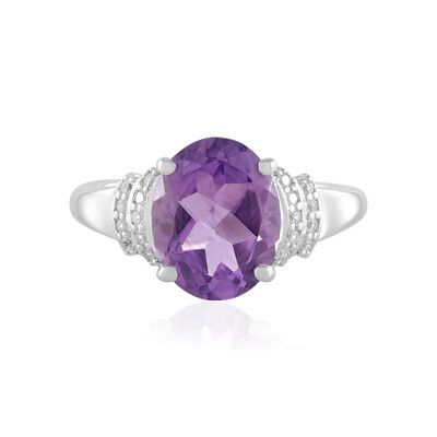 Anello in argento con Ametista