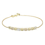 Edelstein-Silberarmband (Adela Silber)