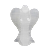 Alabaster-Kalzit-Engel-Figur