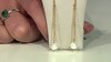 Pendientes en plata con Perla blanca Freshwater