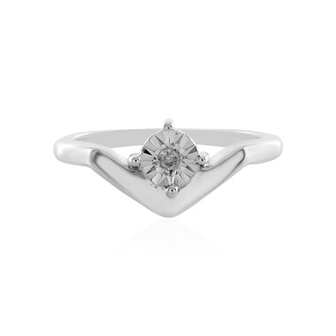 I4 (J) Diamant-Silberring