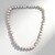 Collana in argento con Perla d'Acqua Dolce Argentata (TPC)