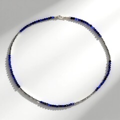 Collana in argento con Sodalite