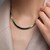 Collana in argento con Smeraldo Brasiliano