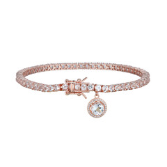 Bracciale in argento con Topazio Bianco (Adela Silber)