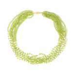 Collar en plata con Peridoto (Riya)