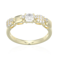 Edelstein-Silberring (Adela Silber)