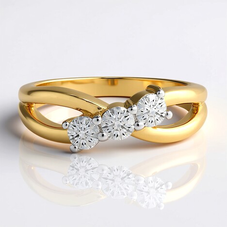 Bague en or et Diamant SI1 (G) (Annette)