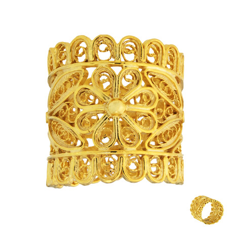 Anillo en plata (Joias do Paraíso)