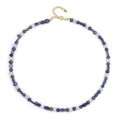 Collar en plata con Cianita de Nepal