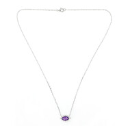 Sambia-Amethyst-Silbercollier (de Melo)