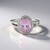 Anello in argento con Kunzite