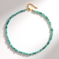 Collana in argento con Grandidierite