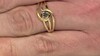 Zilveren ring met een I2 Champagne Diamant (de Melo Essence)