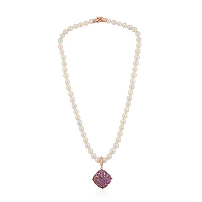 Collar en plata con Amatista