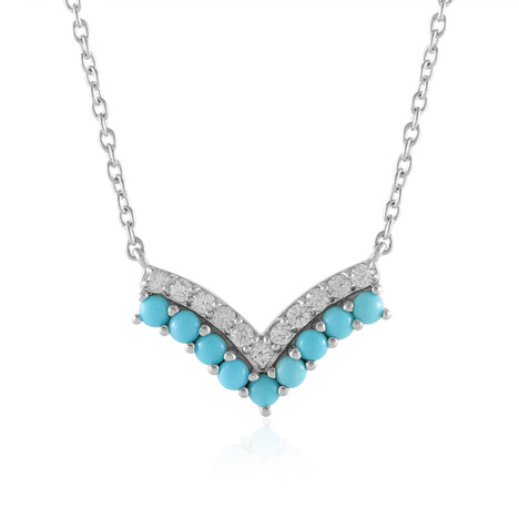 Collana in argento con Turchese Sleeping Beauty