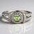 Anello placcato in platino con Tanzanite non riscaldata