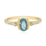 Zilveren ring met een Ratanakiri zirkoon