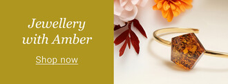 Jewellery with Amber
