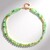 Collana in argento con Crisoprasio (Riya)