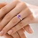 Amethyst-Silberring
