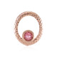 Ciondolo in argento con Tormalina Rosa Nigeriana (MONOSONO COLLECTION)