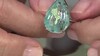 Zilveren ring met een Venus chalcedoon (Bali Barong)