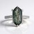 Anello in argento con Agata Muschiata