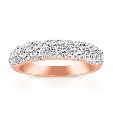 Anello in oro con Diamante VVS1 (G) (Annette)