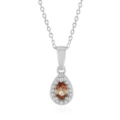 Collana in argento con Andalusite
