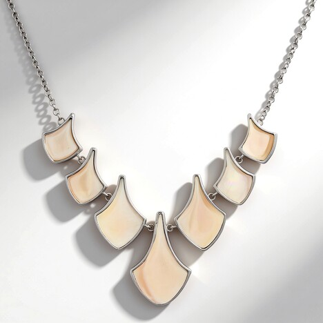 Collana in argento con Madreperla