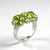 Anello in argento con Vesuvianite