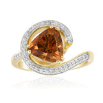 Bague en or et Topaze Tepetate