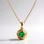Collana in oro con Smeraldo Zambia AAA (CIRARI)