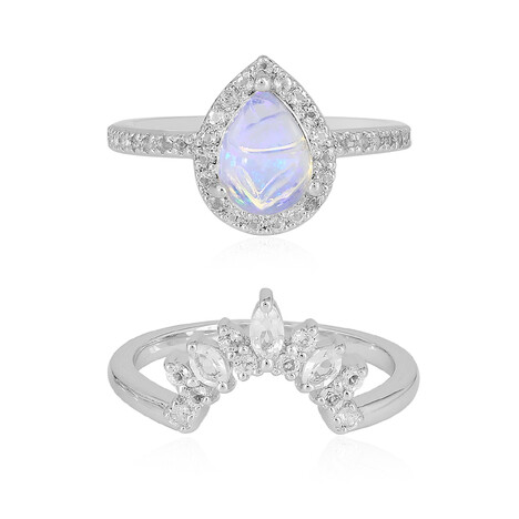 Welo-Opal-Silberringe