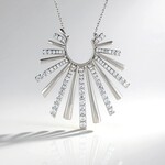 Collana in argento con Zircone (de Melo)
