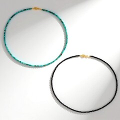 Collana in argento con Turchese