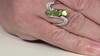 Zilveren ring met peridoots (de Melo Essence)